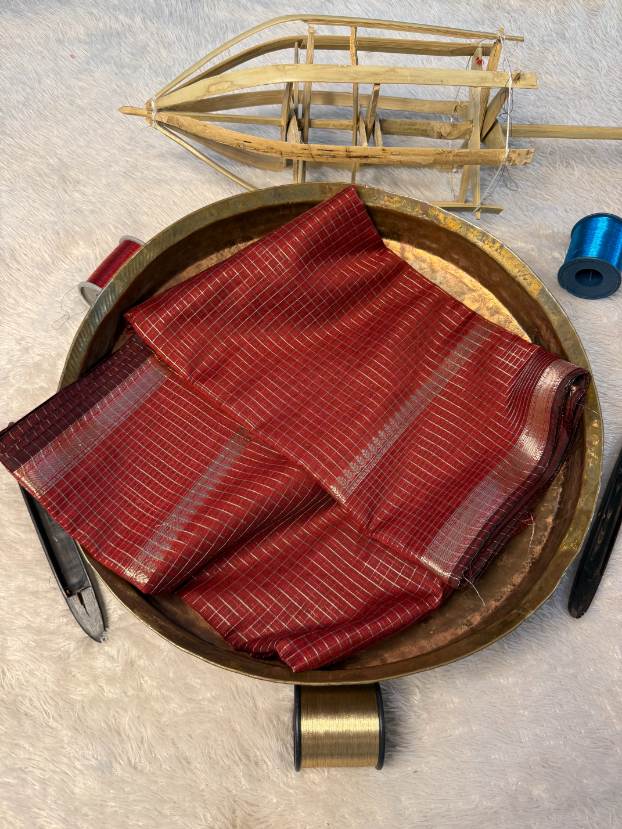 Eccentric zari weave Softsilk Banarasi Saree