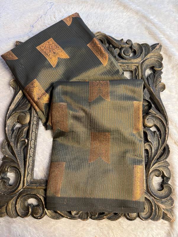 Latest Softsilk Exclusive Banarasi Saree
