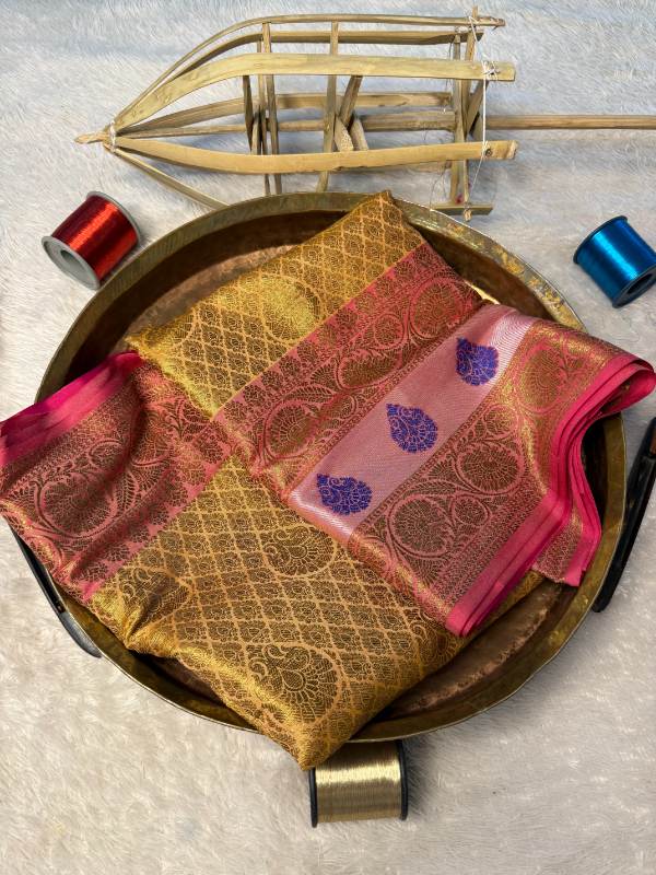Latest Softsilk Exclusive Banarasi Saree