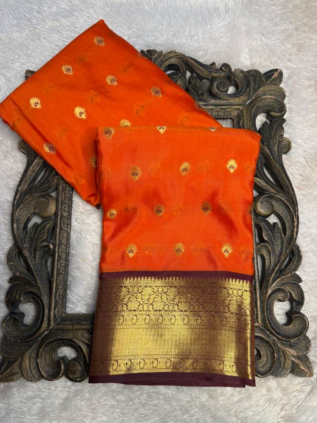 Premium Contemperory Weave Softsilk Banarasi Saree