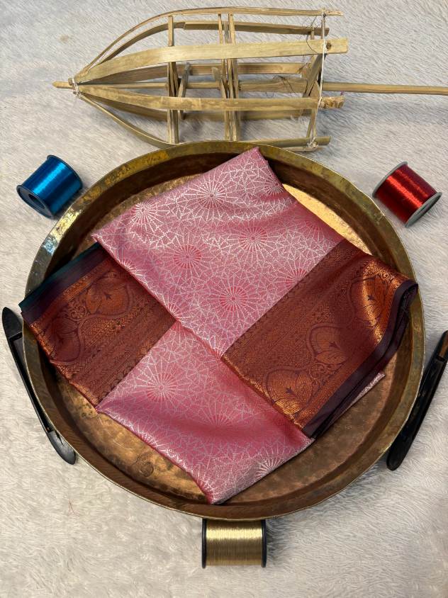 Premium Contemperory Weave Softsilk Banarasi Saree