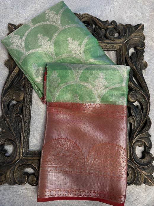 Eccentric zari weave Softsilk Banarasi Saree