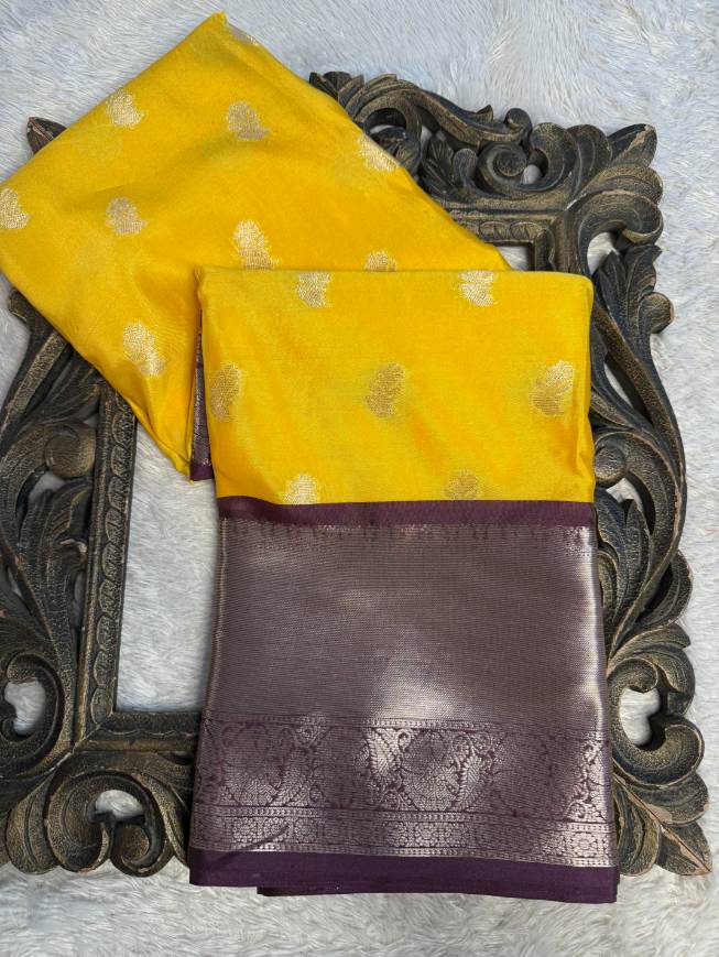 Latest Softsilk Exclusive Banarasi Saree