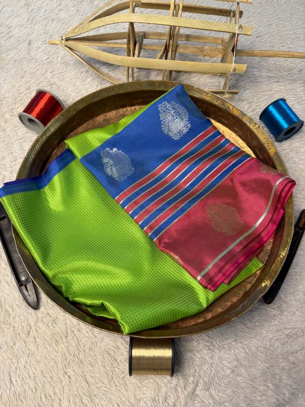 Latest Softsilk Exclusive Banarasi Saree