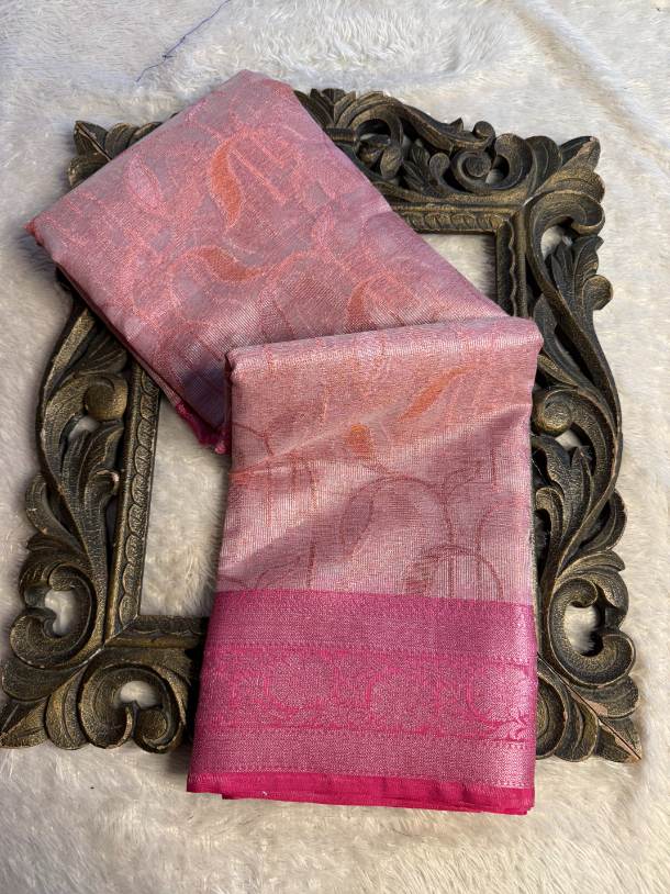 Eccentric zari weave Softsilk Banarasi Saree