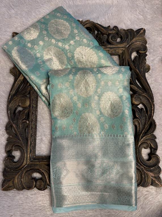 Eccentric zari weave Softsilk Banarasi Saree