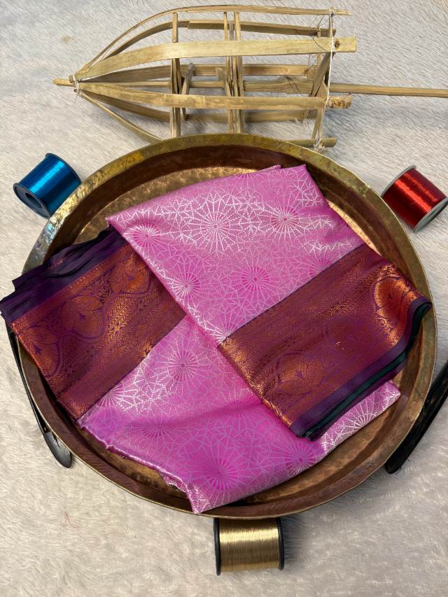 Latest Softsilk Exclusive Banarasi Saree