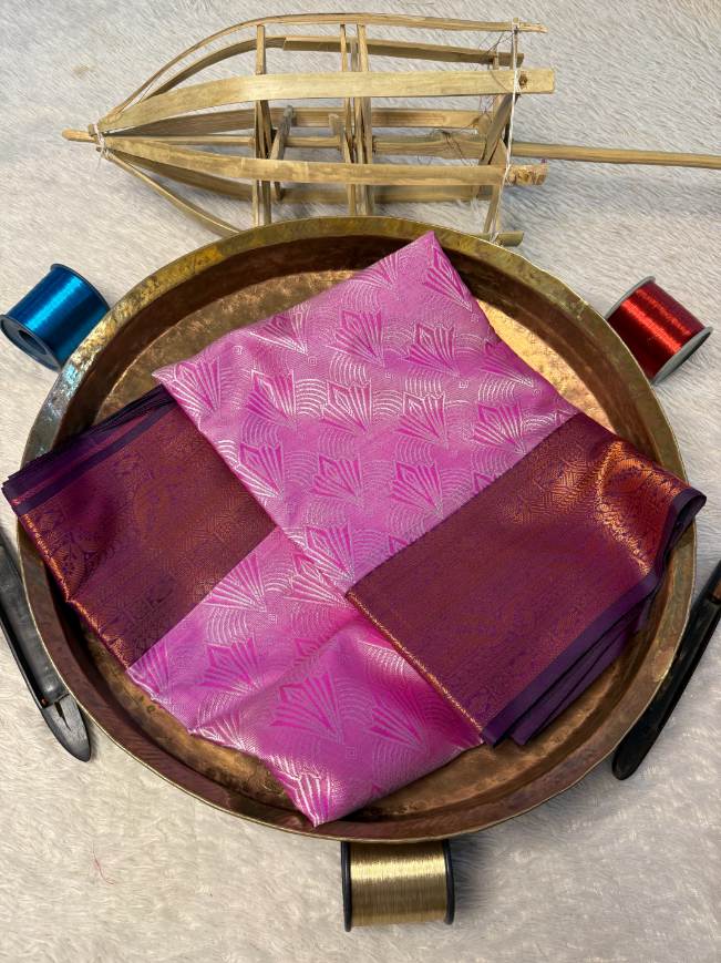 Premium Contemperory Weave Softsilk Banarasi Saree