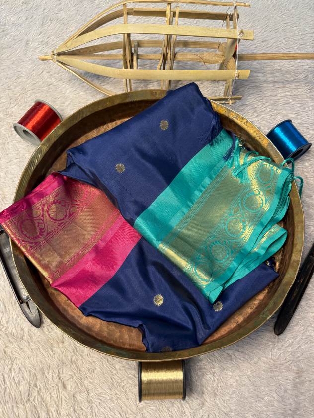 Premium Contemperory Weave Softsilk Banarasi Saree