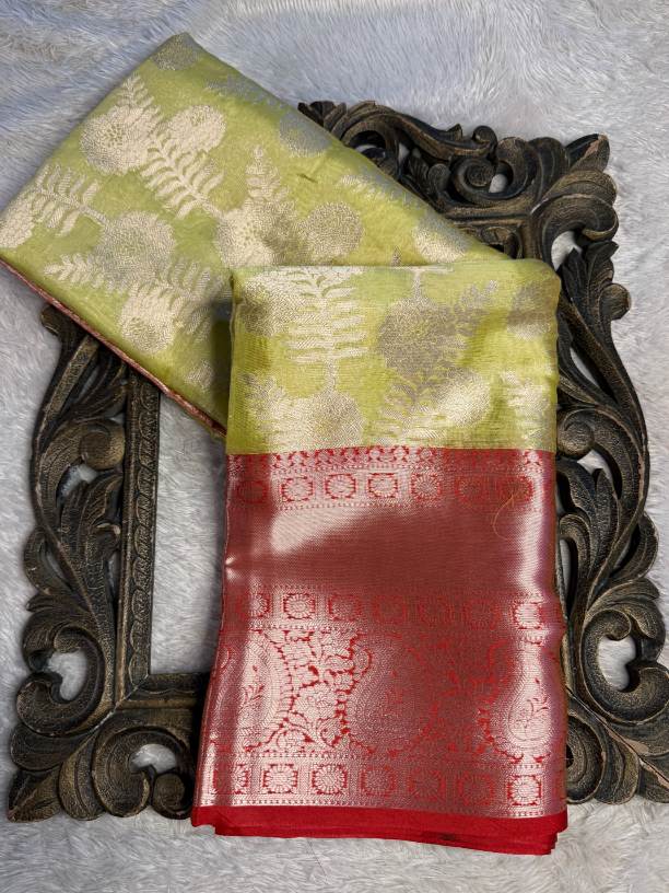 Premium Contemperory Weave Softsilk Banarasi Saree