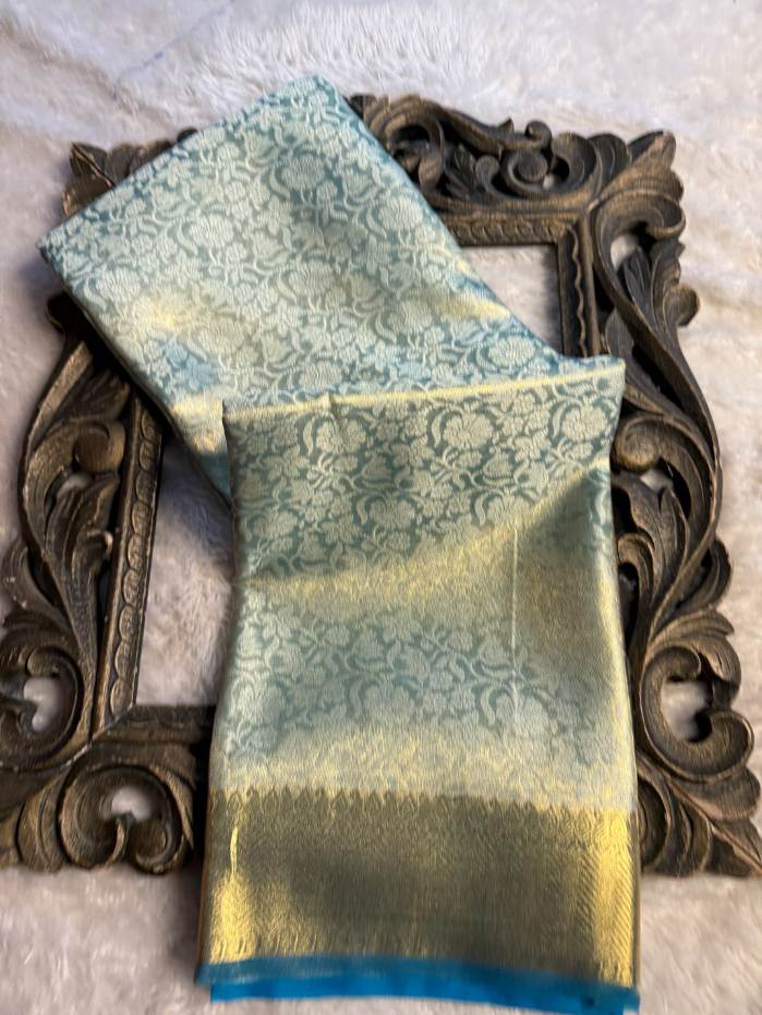 Eccentric zari weave Softsilk Banarasi Saree