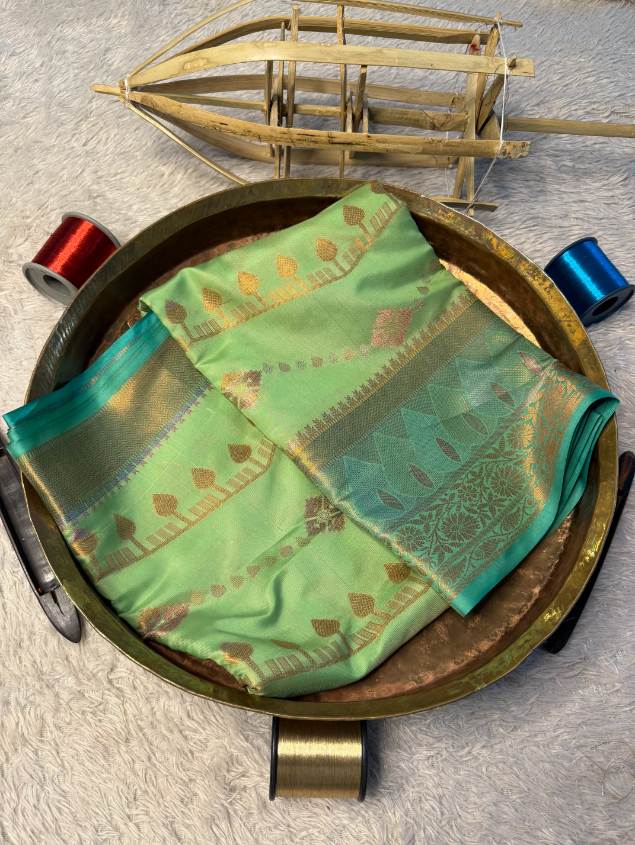 Latest Softsilk Exclusive Banarasi Saree