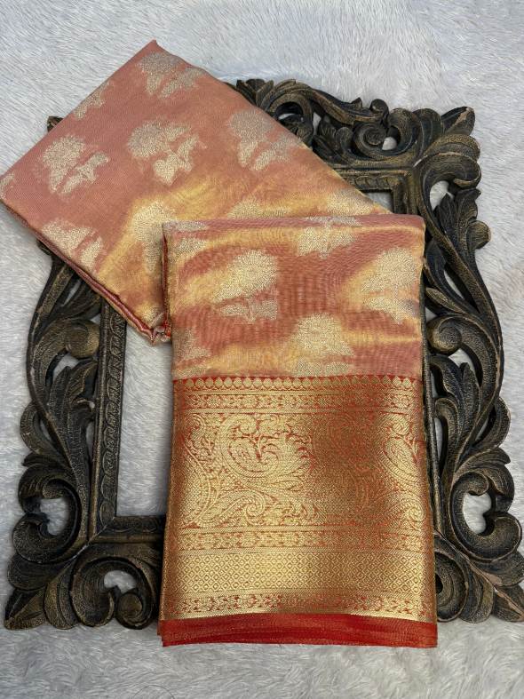 Premium Contemperory Weave Softsilk Banarasi Saree