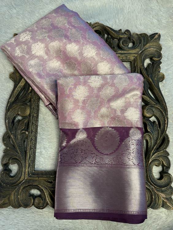 Eccentric zari weave Softsilk Banarasi Saree