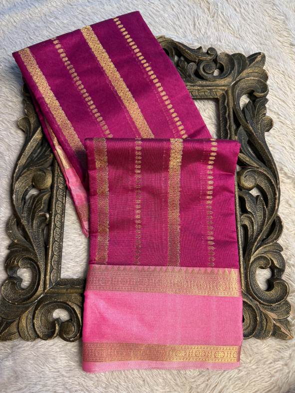 Eccentric zari weave Softsilk Banarasi Saree