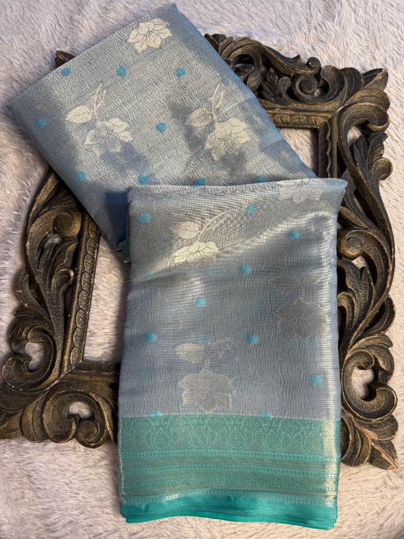 Latest Softsilk Exclusive Banarasi Saree