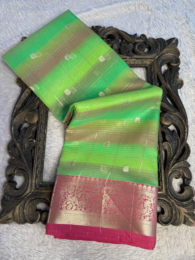 Premium Contemperory Weave Softsilk Banarasi Saree