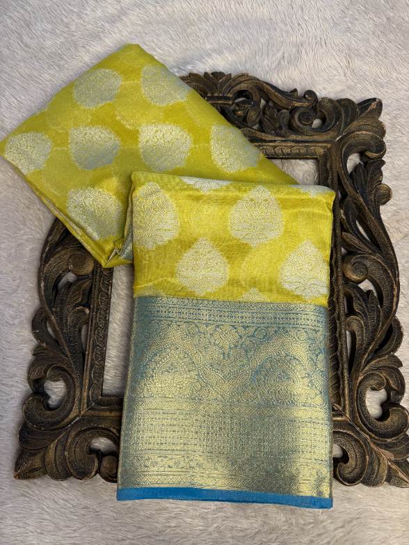 Latest Softsilk Exclusive Banarasi Saree
