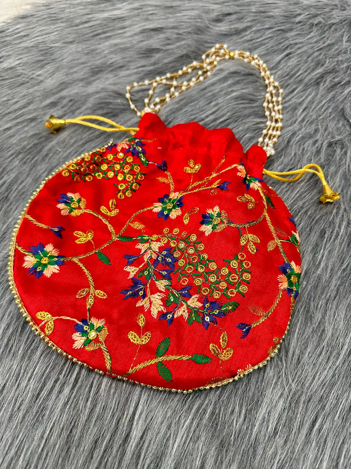 Embroidered Women's Potli Bags