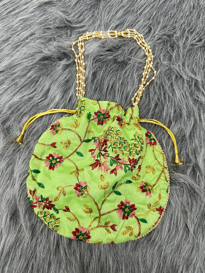 Embroidered Women's Potli Bags