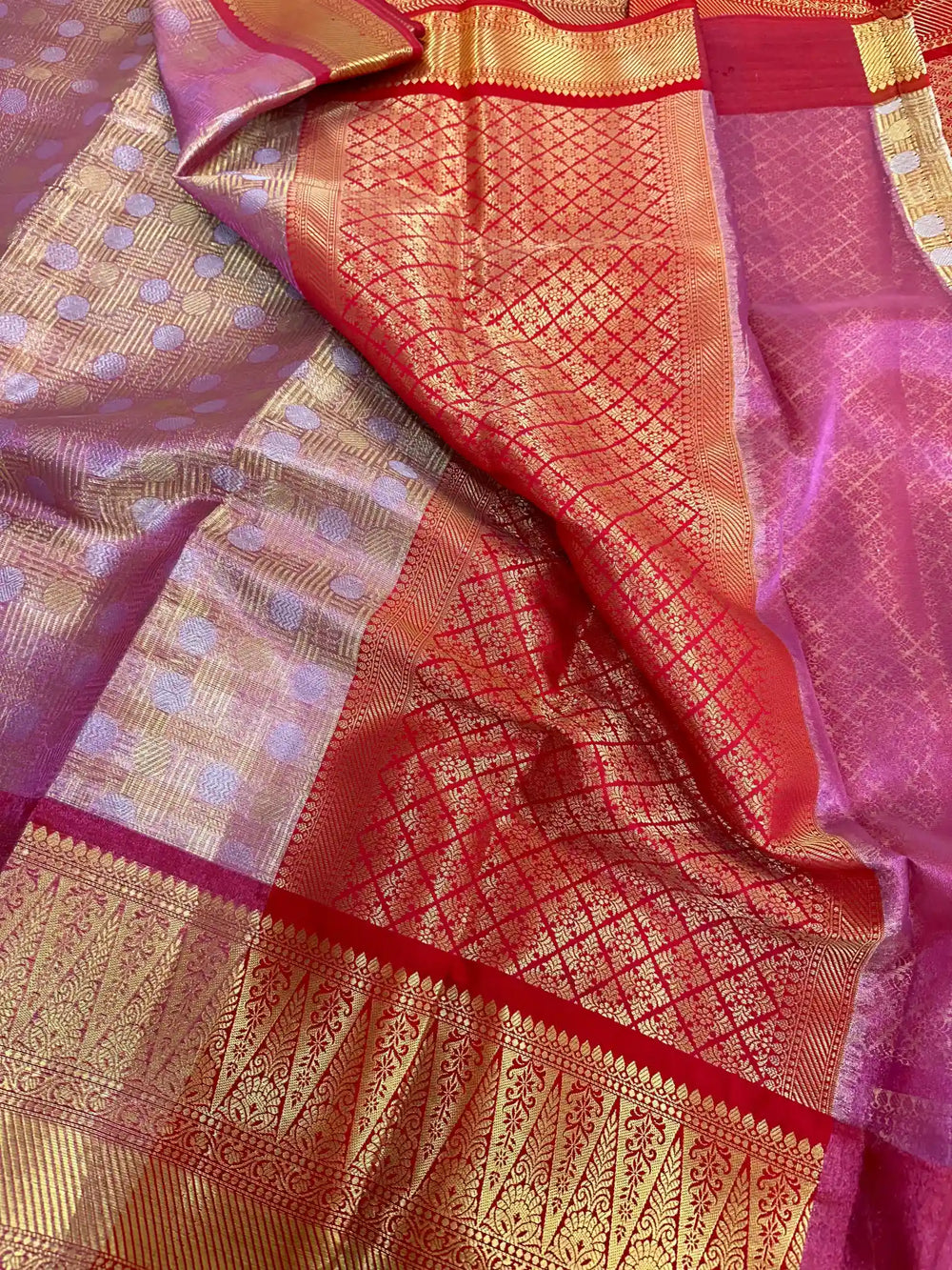 Exclusive Kathan Tissue Silk Brocade Weave Banarasi Saree