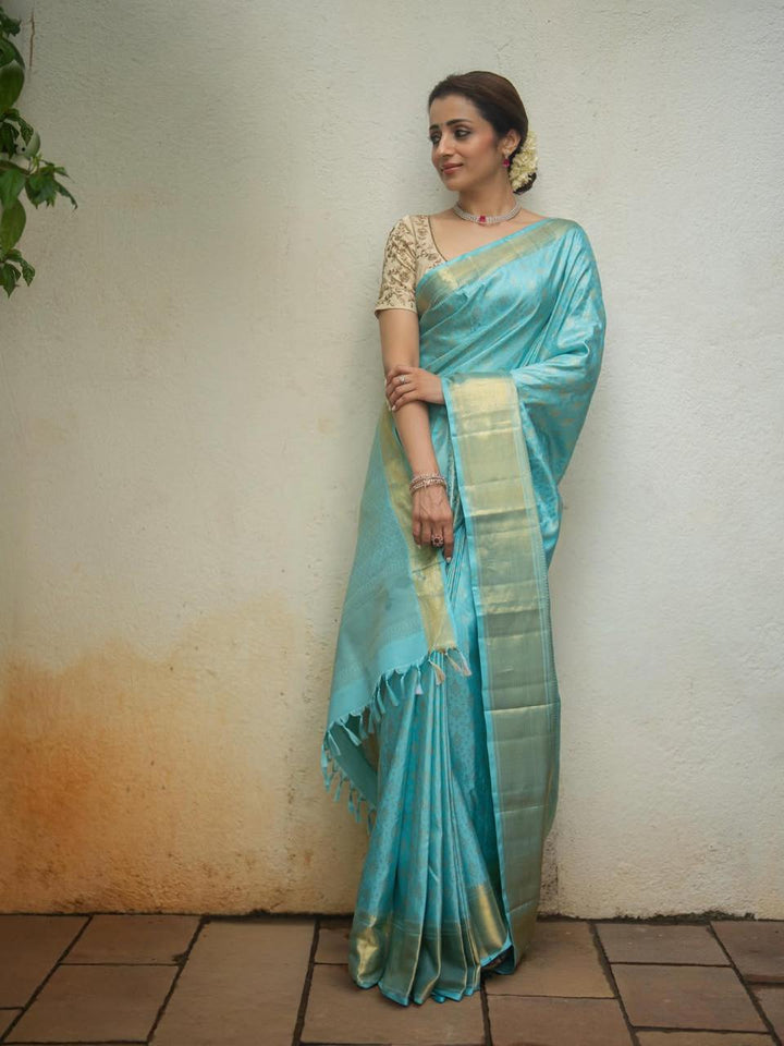 Trisha Ma’am Inspired Banarasi Silk Saree