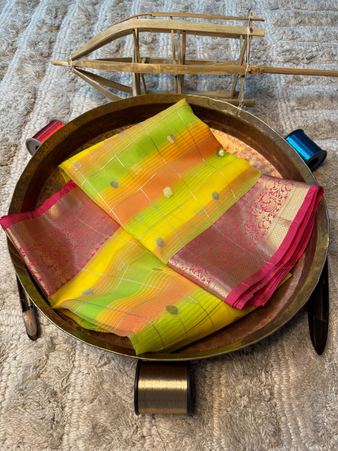 Eccentric Zari Weave Softsilk Banarasi Saree