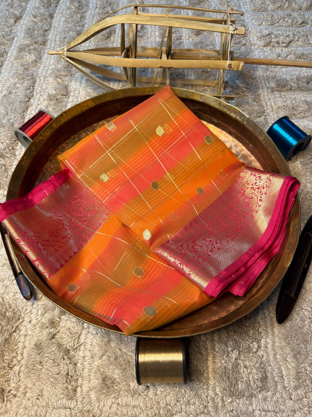 Eccentric Zari Weave Softsilk Banarasi Saree