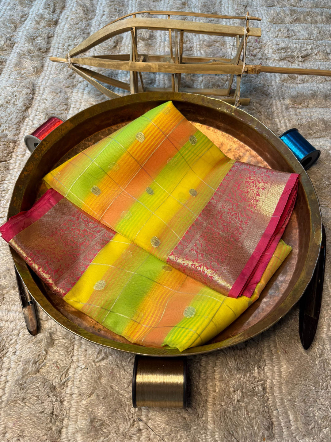 Eccentric Zari Weave Softsilk Banarasi Saree