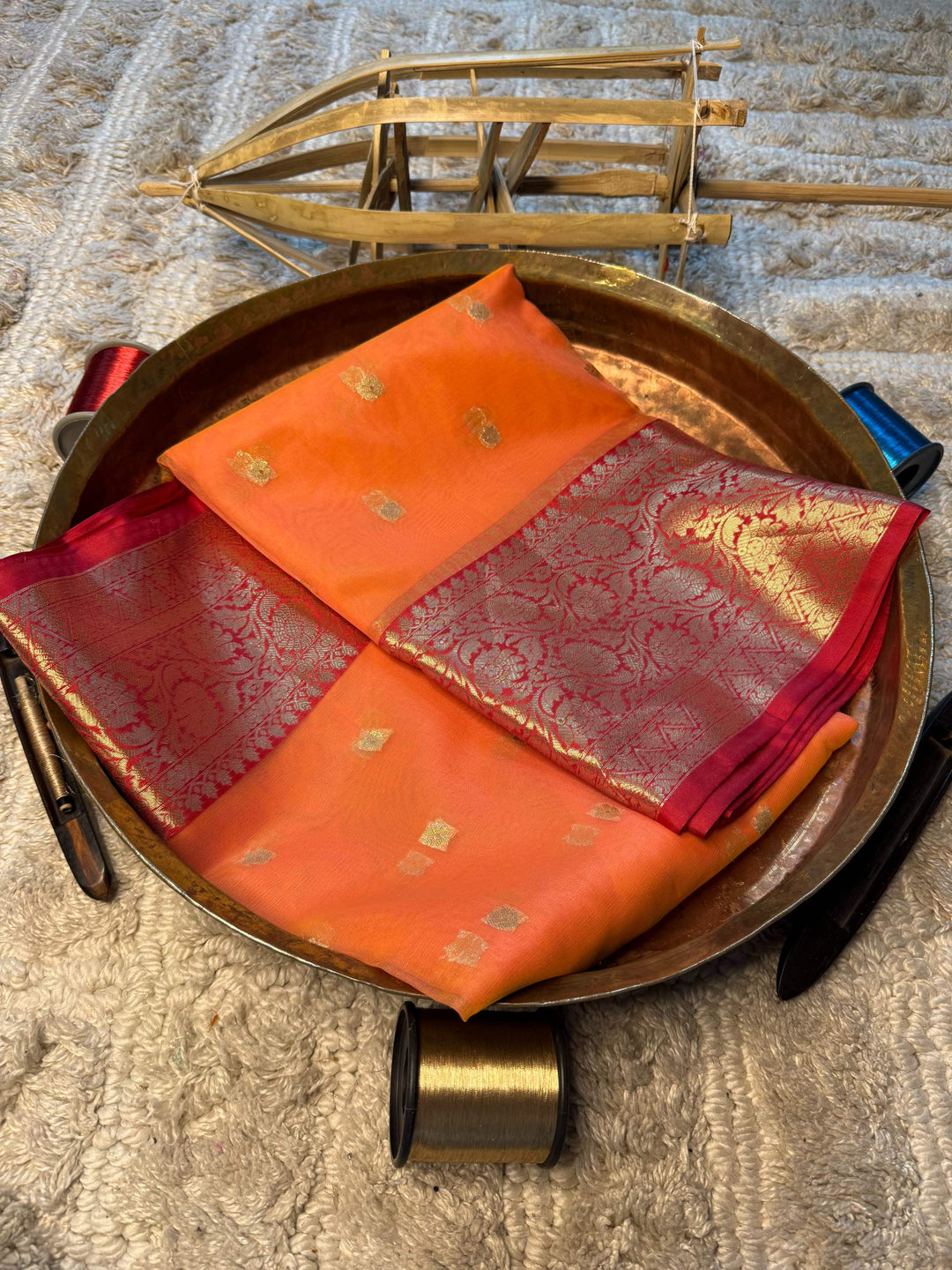 Eccentric Zari Weave Softsilk Banarasi Saree