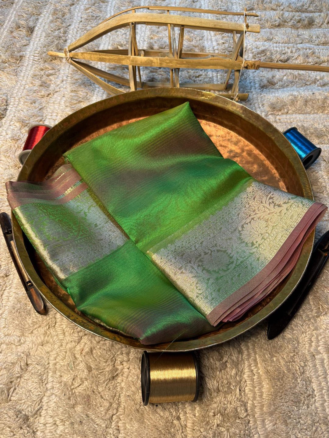 Eccentric Zari Weave Softsilk Banarasi Saree