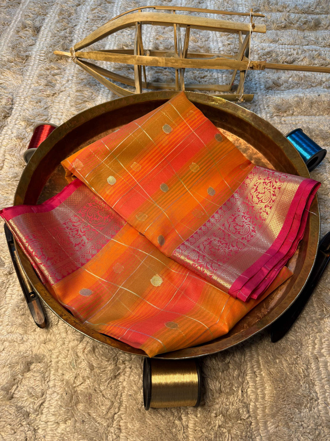 Eccentric Zari Weave Softsilk Banarasi Saree