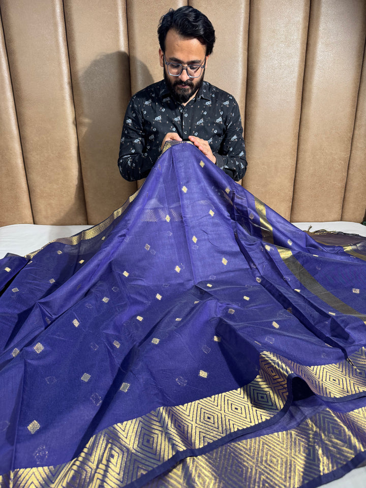 Premium Traditional Crush Tissue Silk Banarasi Saree