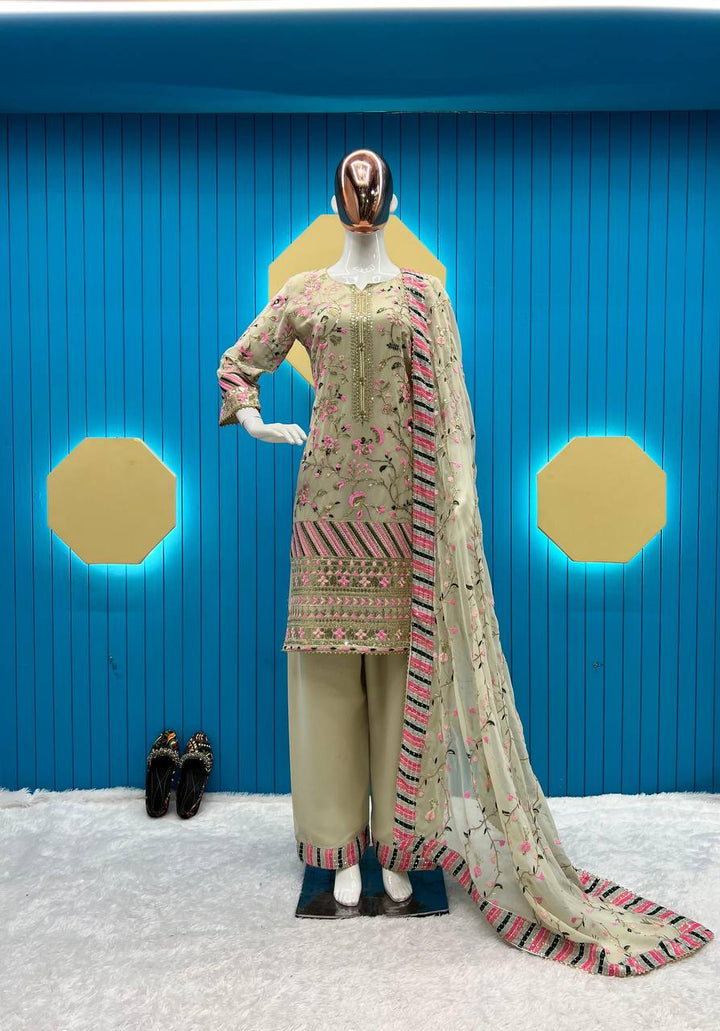 Premium Pakistani Heavy Georgette Silk Suit