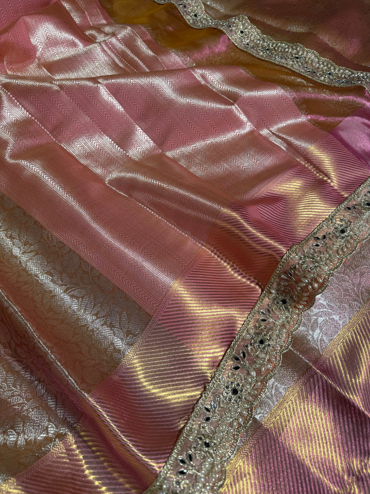 Sai Pallavi Ma'am inspired premium kanjivaram tissue silk saree