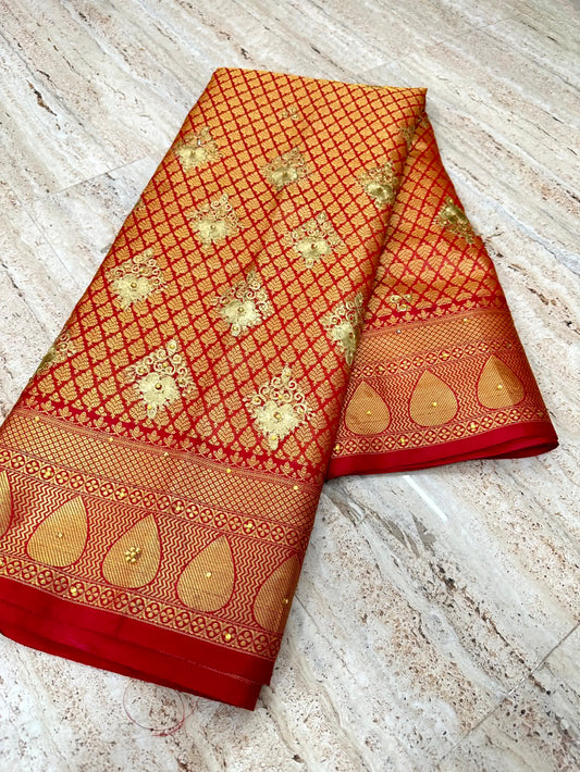 Beautiful Colour Shade Soft Silk Saree