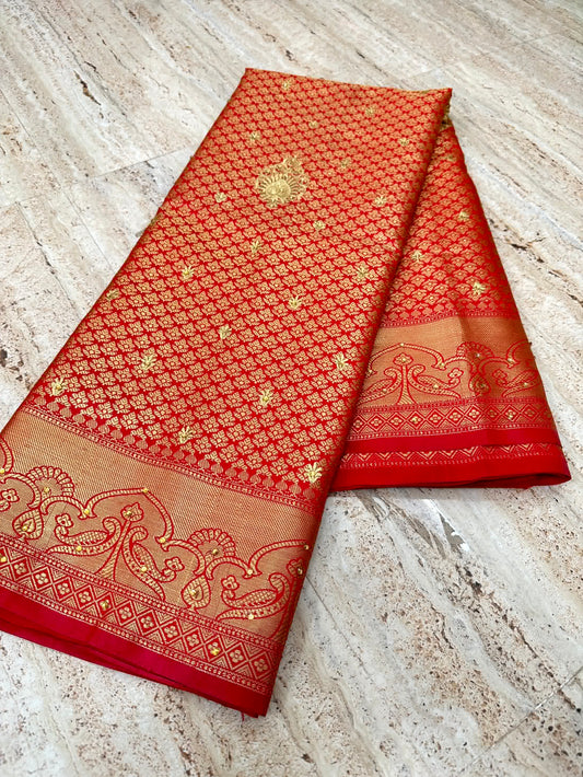 Beautiful Colour Shade Soft Silk Saree