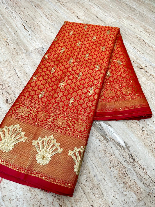 Beautiful Colour Shade Soft Silk Saree