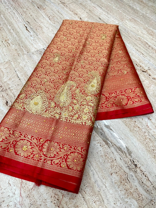 Beautiful Colour Shade Soft Silk Saree