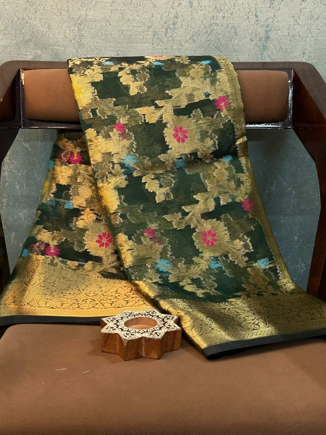 Premium Contemperory Weave Softsilk Banarasi Saree