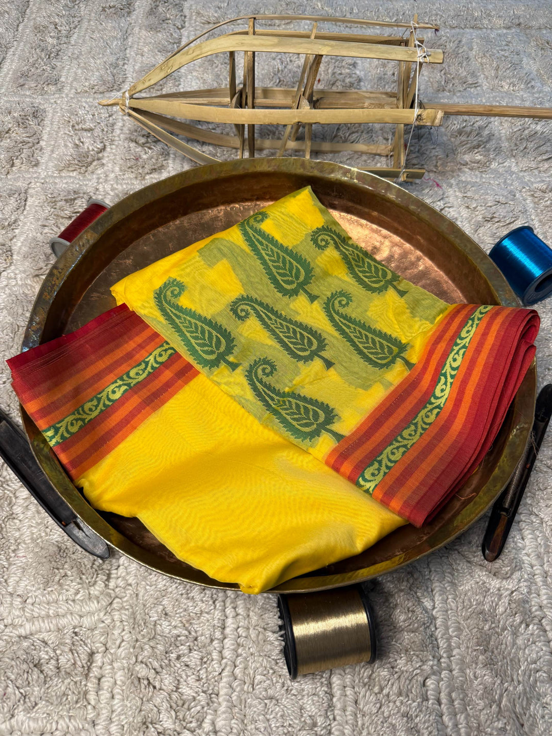 Eccentric zari weave Softsilk Banarasi Saree
