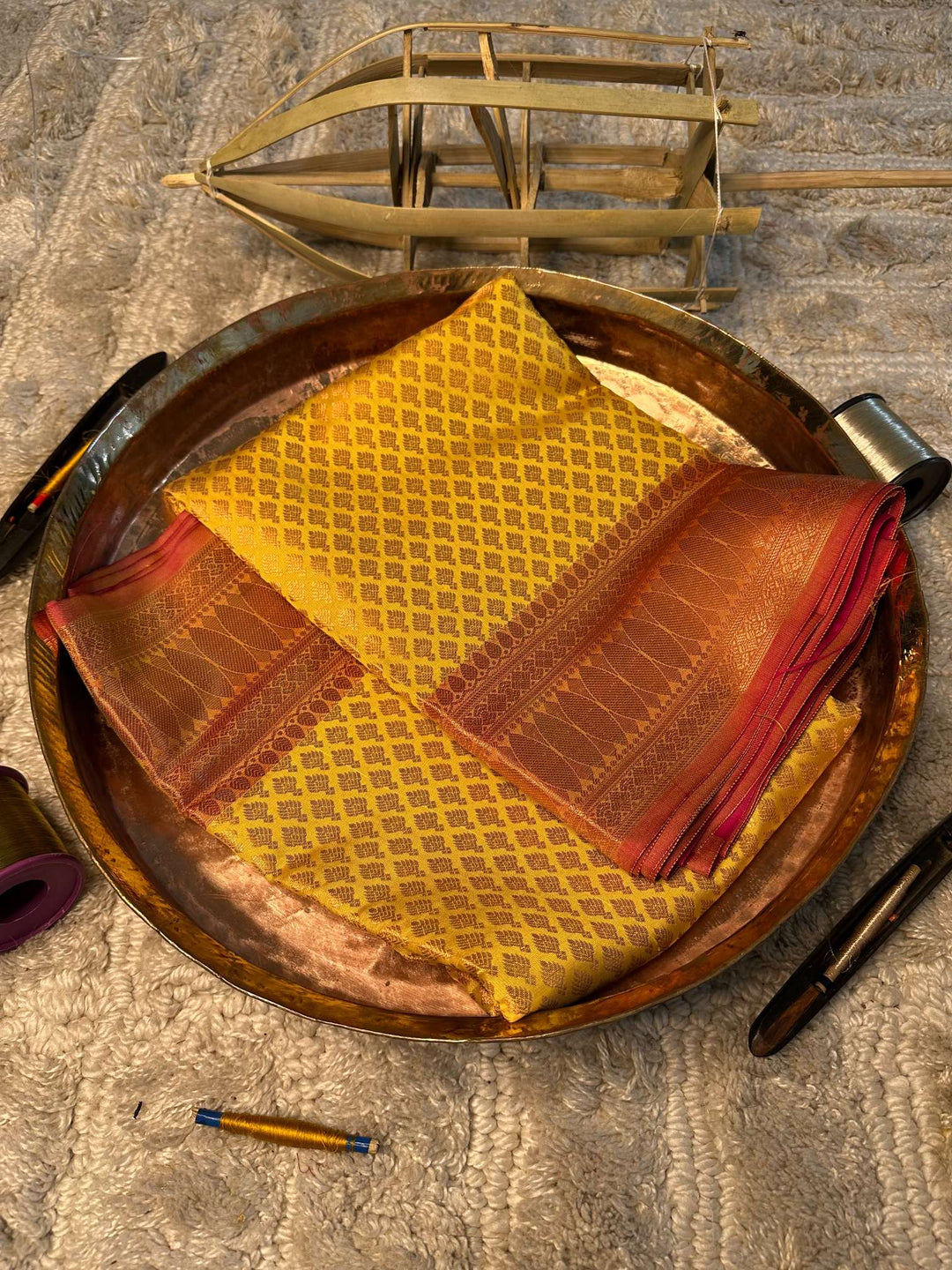 Contemporary Weave Softsilk Heritage Banarasi Saree