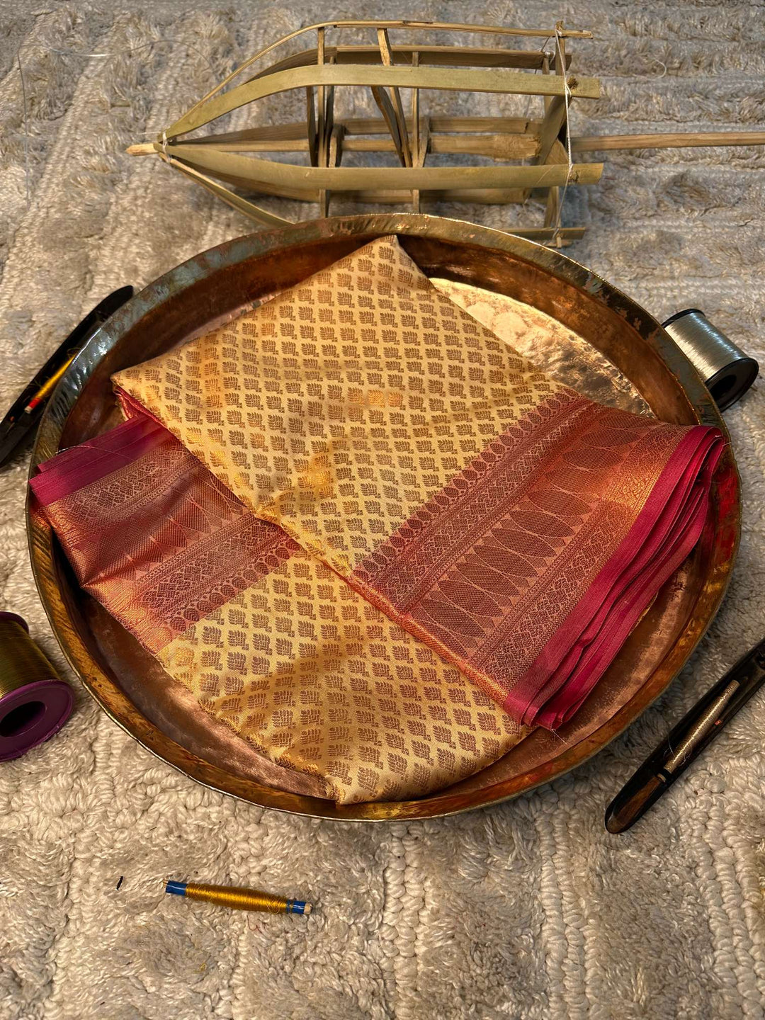 Contemporary Weave Softsilk Heritage Banarasi Saree