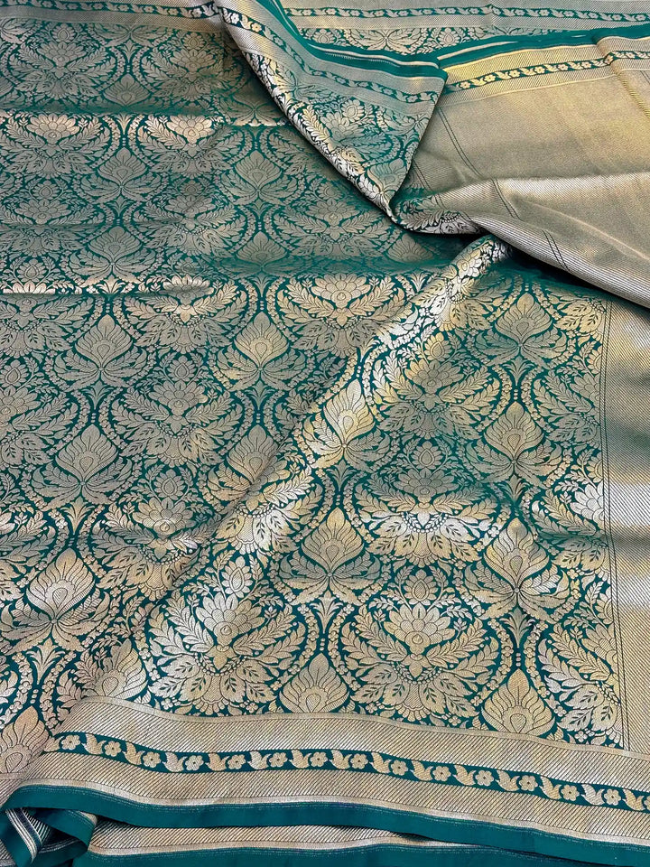  Jahnvi Kapoor Inspired Pure Katan Silk Saree 