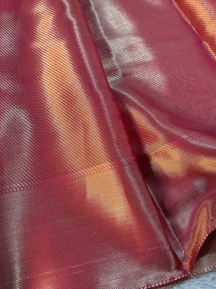 Jyothika Ma’am Inspired Kanjivaram Tissue Silk Banarasi Saree