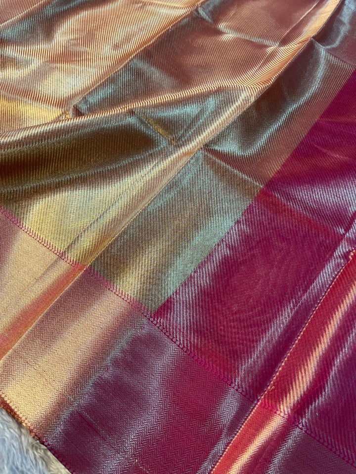 Jyothika Ma’am Inspired Kanjivaram Tissue Silk Banarasi Saree