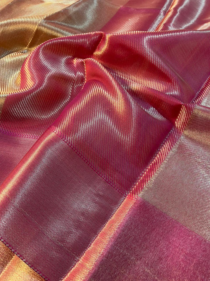 Jyothika Ma’am Inspired Kanjivaram Tissue Silk Banarasi Saree