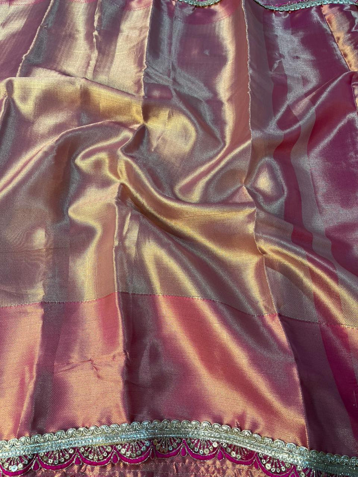 Jyothika Ma’am Inspired Kanjivaram Tissue Saree