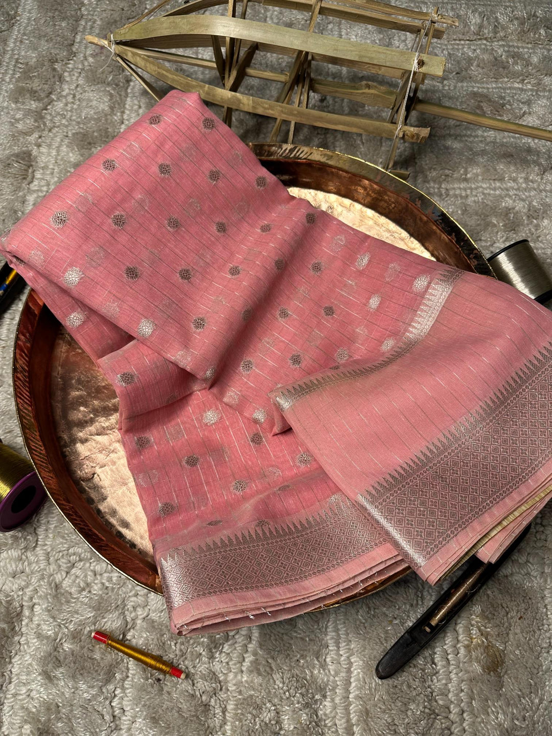 Eccentric Softsilk beautiful Banarasi Saree