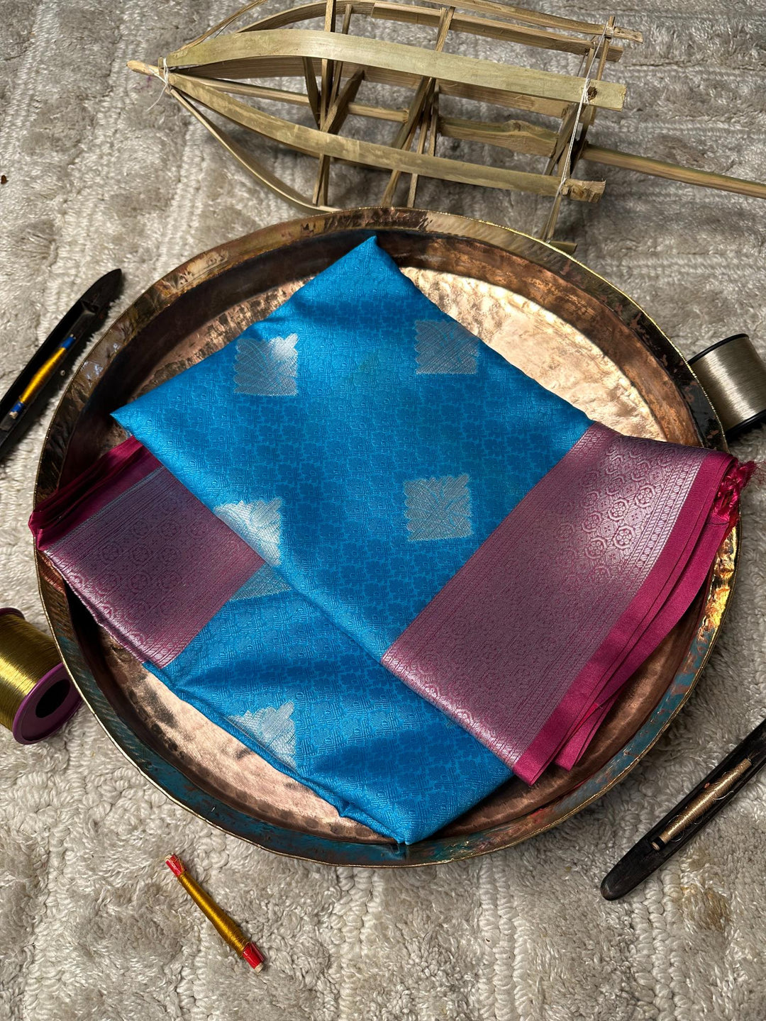 Eccentric Softsilk beautiful Banarasi Saree